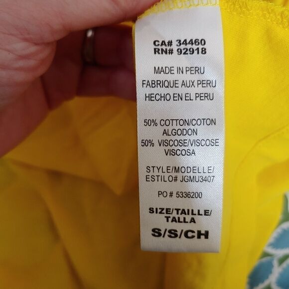 Juicy Couture ruffle cap sleeve tee shirt small - Picture 7 of 8